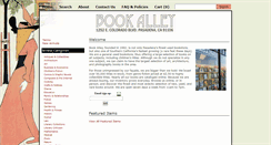 Desktop Screenshot of bookalley.com